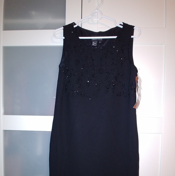 LBD Little Black Sheath Dress - Picture 2 of 4